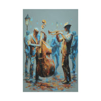 Colorful Jazz Musicians Art for Music Enthusiasts