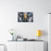 Majestic Elephant Wall Art - Abstract Animal Decor