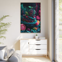 Surreal Fruit Fantasy Art - Vibrant Digital Design