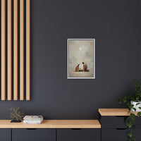 Nativity Scene Art Print - Warm Family Vibes
