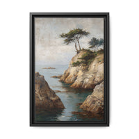 Tranquil Coastal Landscape Art - Soothing Wall Decor