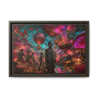 Whimsical Hot Air Balloon Fantasy Artwork | Surreal Landscape