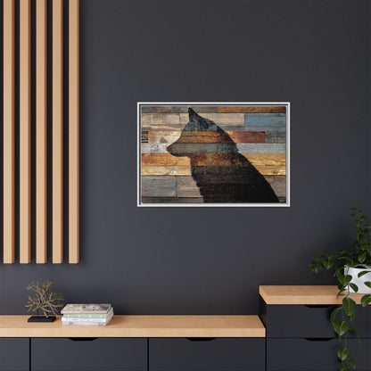 Rustic Wolf Silhouette Wall Art | Nature Inspired Decor