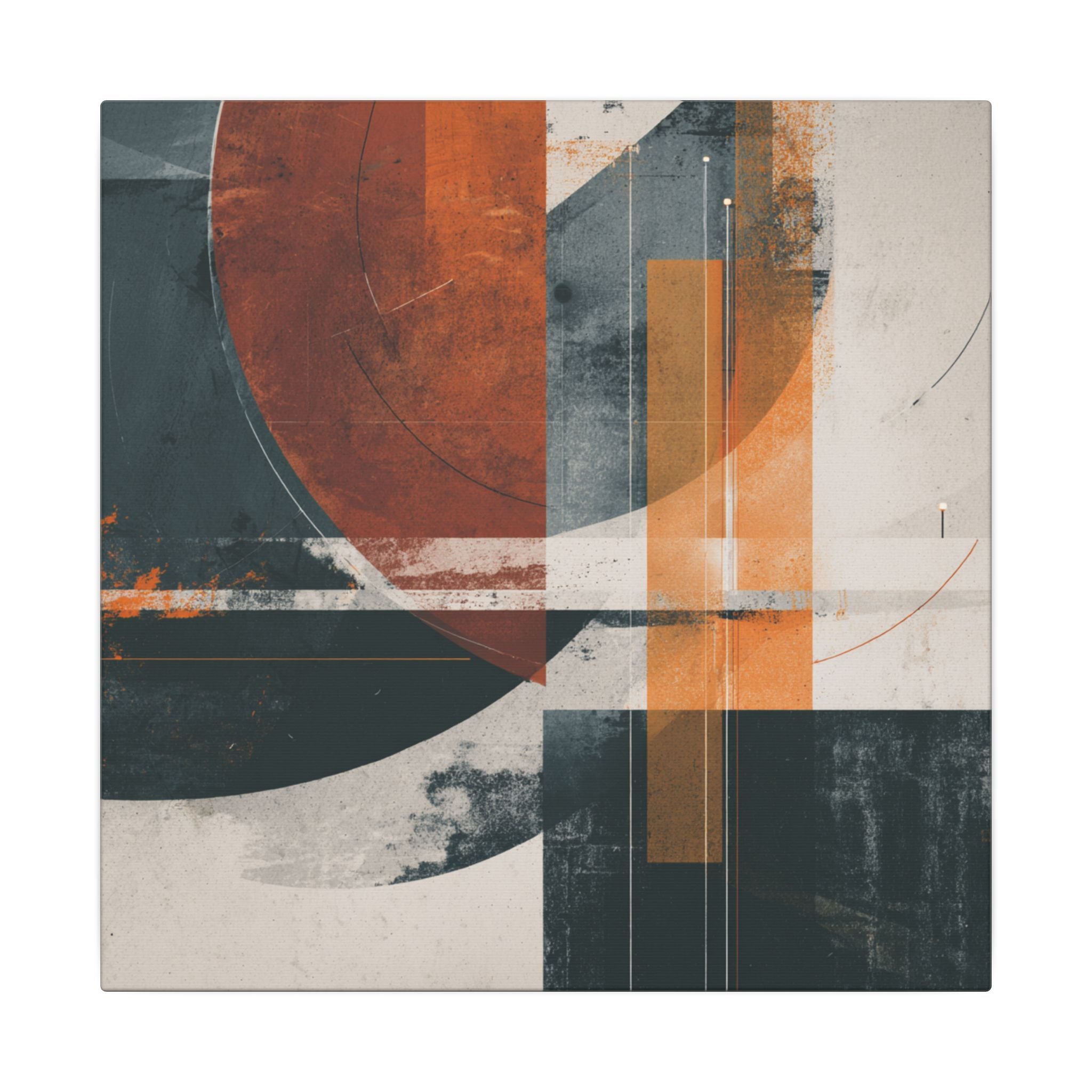 Bold Abstract Art | Modern Design | Warm Earthy Tones