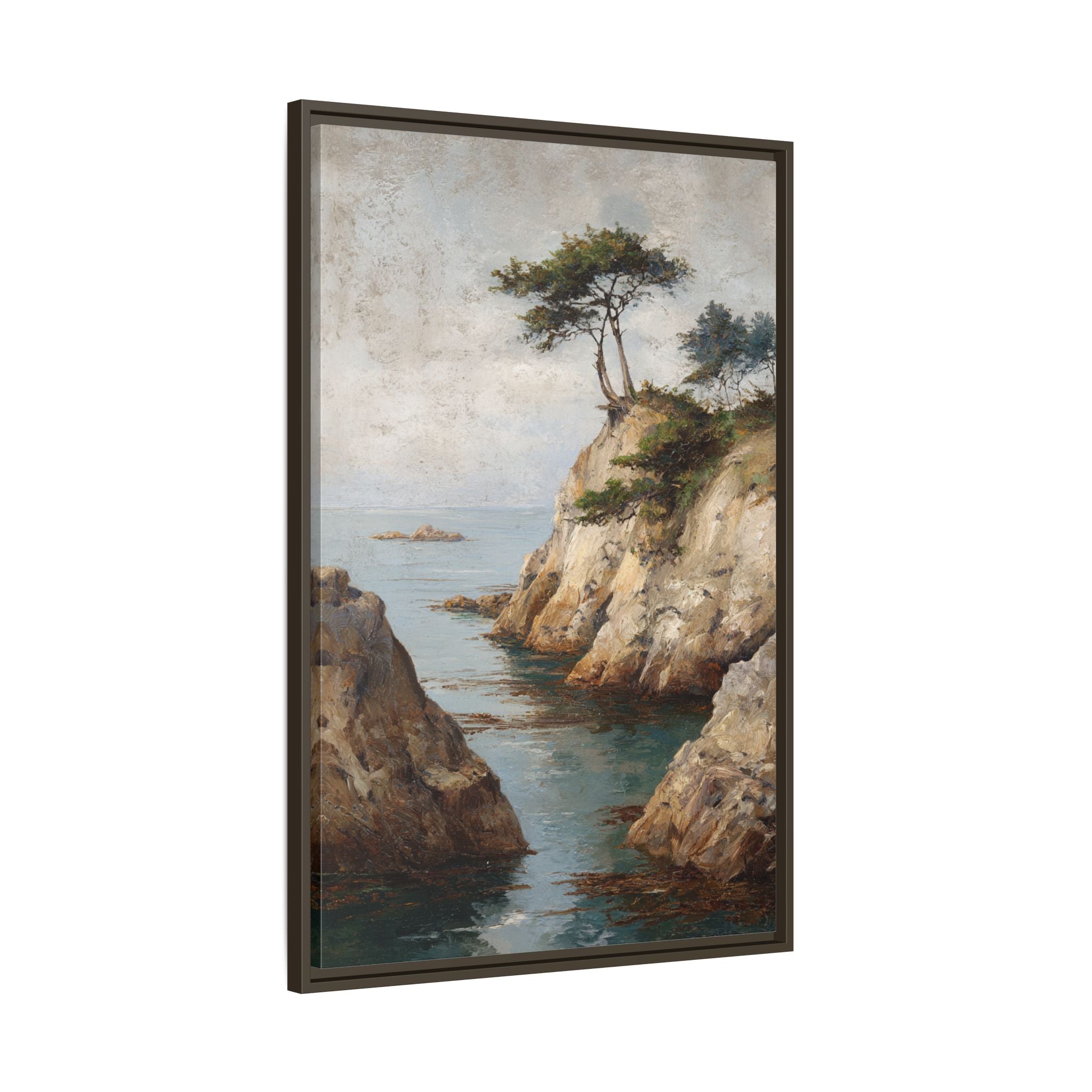 Tranquil Coastal Landscape Art - Soothing Wall Decor