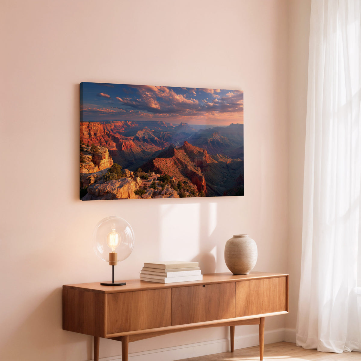 Grand Canyon Sunset Canvas Wall Art — product image 6