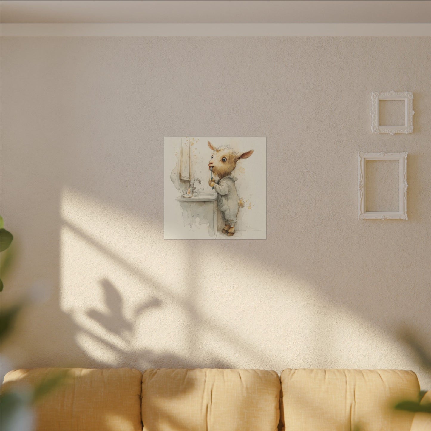 Whimsical Goat Art | Perfect for Children's Rooms