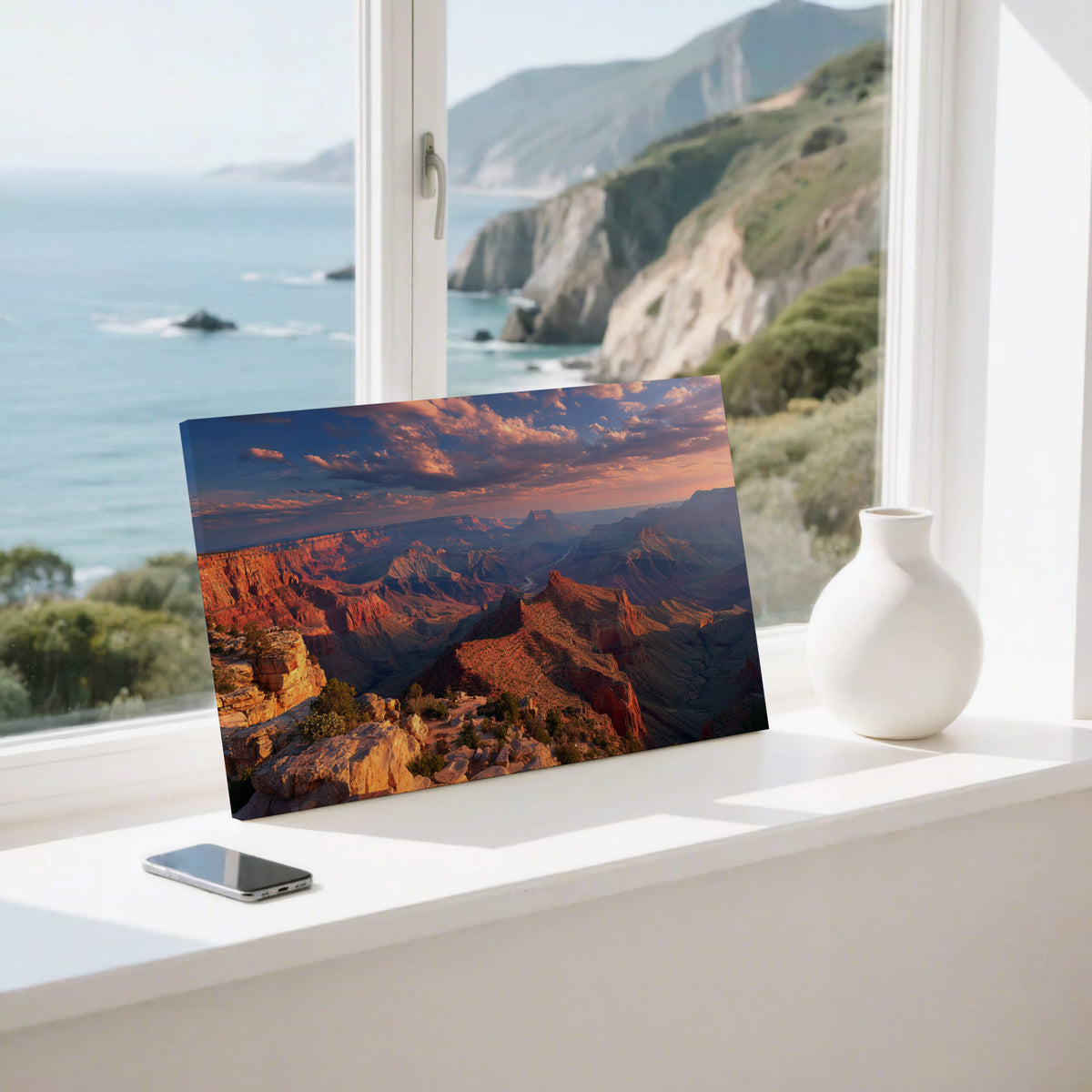Grand Canyon Sunset Canvas Wall Art — product image 7
