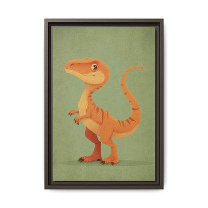 Whimsical Dinosaur Illustration Art for Kids' Rooms