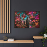 Whimsical Hot Air Balloon Fantasy Artwork | Surreal Landscape