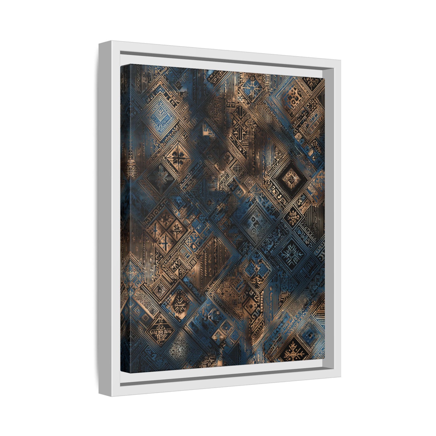 Intricate Geometric Wall Art - Abstract Pattern