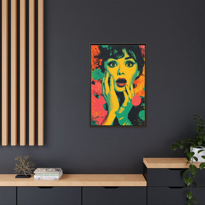Surreal Pop Art Woman