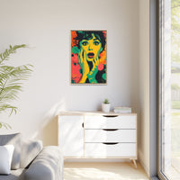 Surreal Pop Art Woman – Vibrant Modern Wall Art