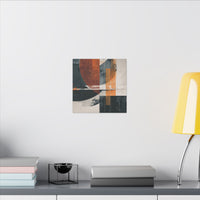 Bold Abstract Art | Modern Design | Warm Earthy Tones