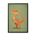 Whimsical Dinosaur Illustration Art for Kids' Rooms