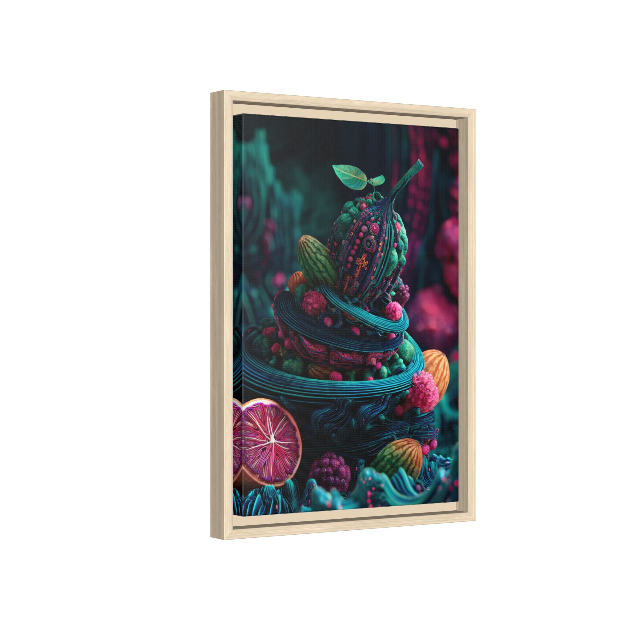 Surreal Fruit Fantasy Art - Vibrant Digital Design