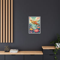 Vibrant Turtle Art | Whimsical Nature Illustration