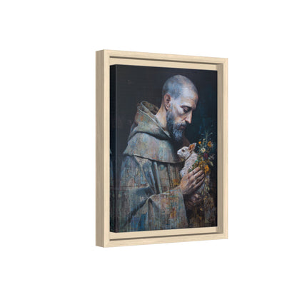 Saint Francis and Rabbit Artwork