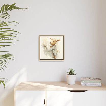 Whimsical Goat Art | Perfect for Children's Rooms