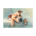 Cozy Dog Portrait | Serene Animal Artwork for Warm Spaces