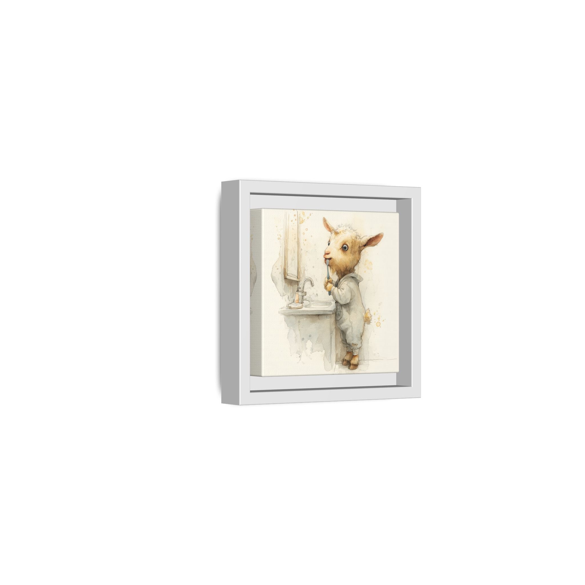 Whimsical Goat Art | Perfect for Children's Rooms