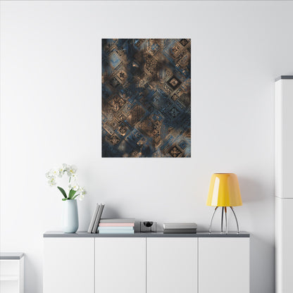 Intricate Geometric Wall Art - Abstract Pattern