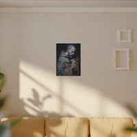 Saint Francis and Rabbit Artwork - Nature Inspired Wall Art