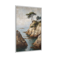 Tranquil Coastal Landscape Art - Soothing Wall Decor