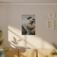 Serene Seaside Landscape Art - Tranquil Coastal Decor