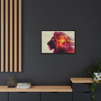 Majestic Lion Watercolor Art | Vibrant Animal Portrait