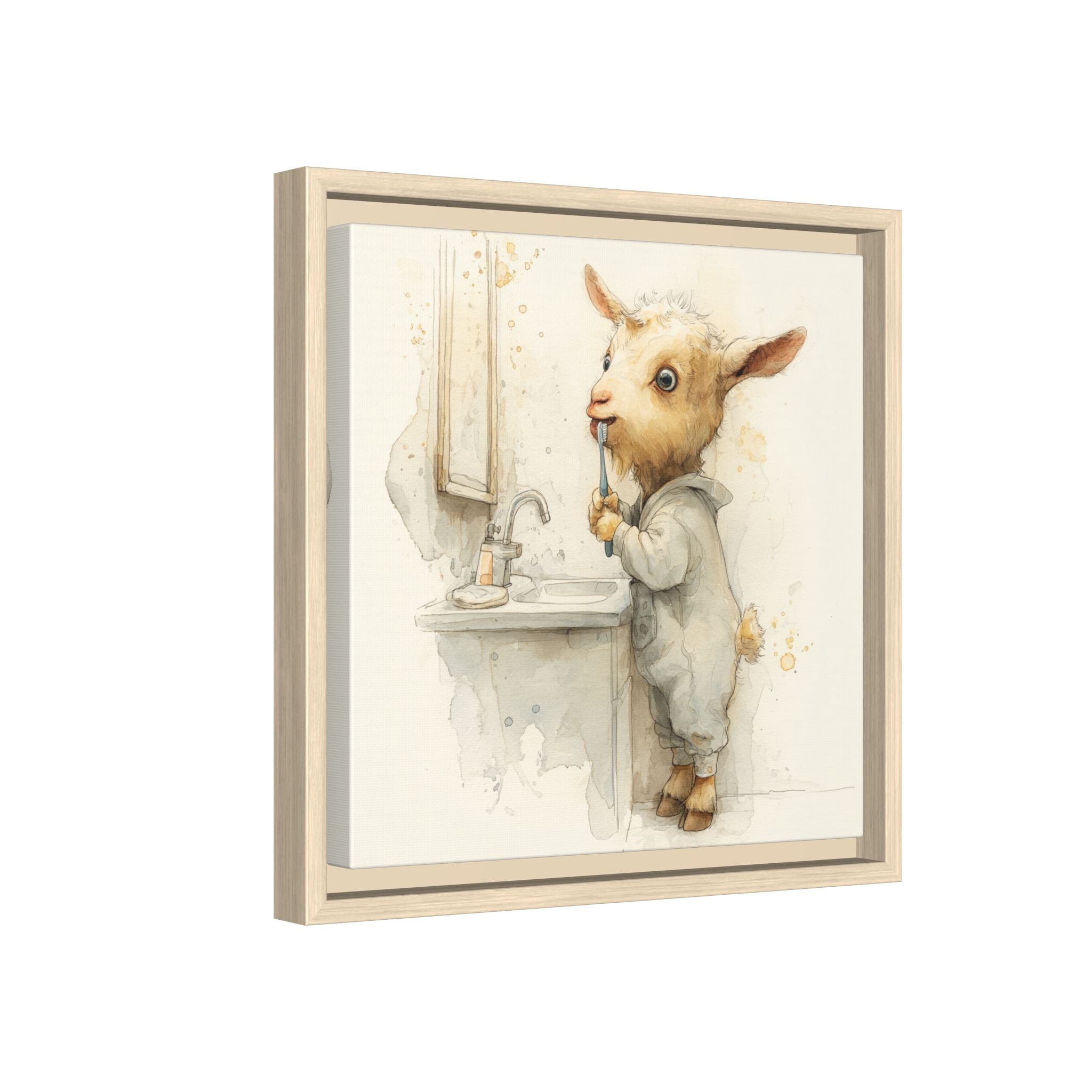 Whimsical Goat Art | Perfect for Children's Rooms