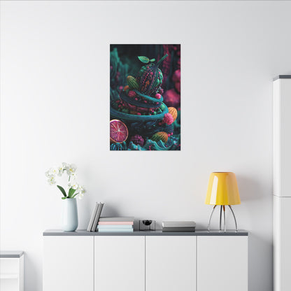 Surreal Fruit Fantasy Art - Vibrant Digital Design