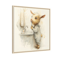 Whimsical Goat Art | Perfect for Children's Rooms