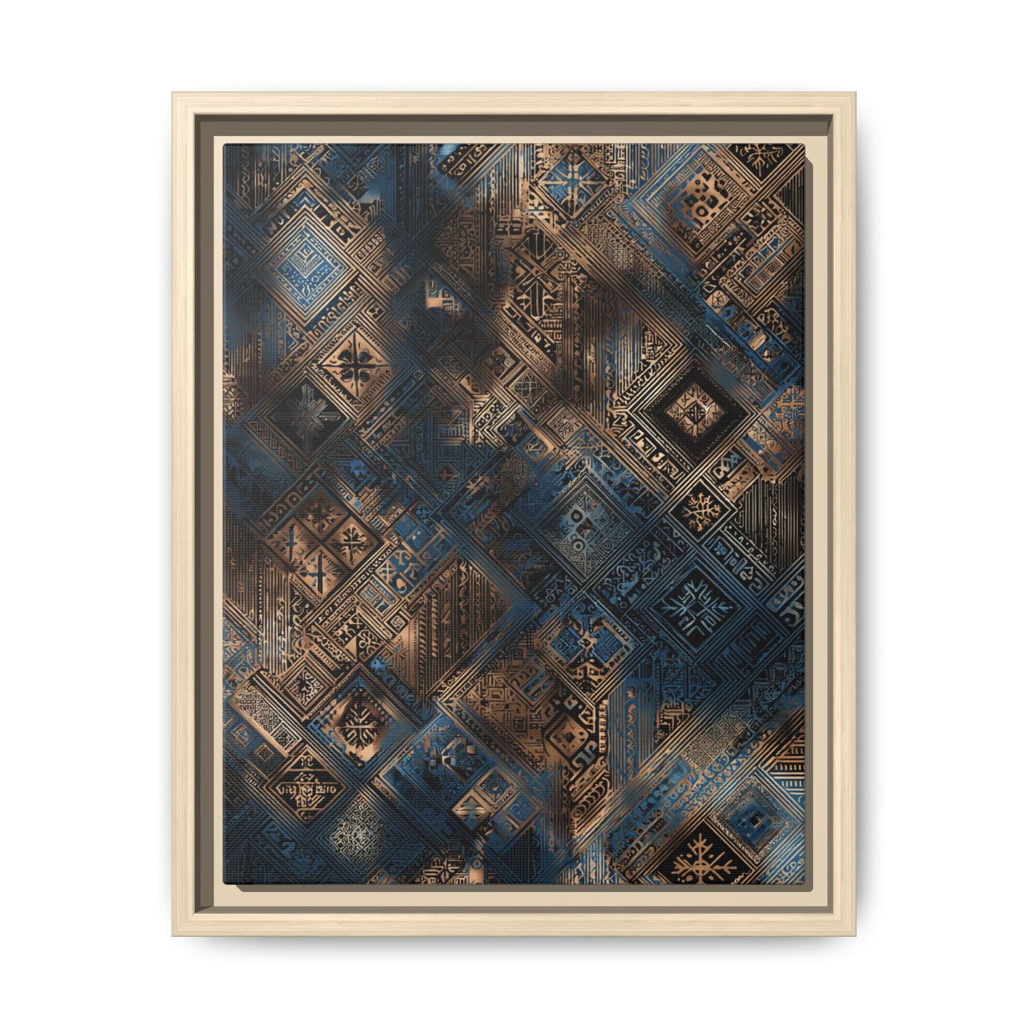 Intricate Geometric Wall Art - Abstract Pattern
