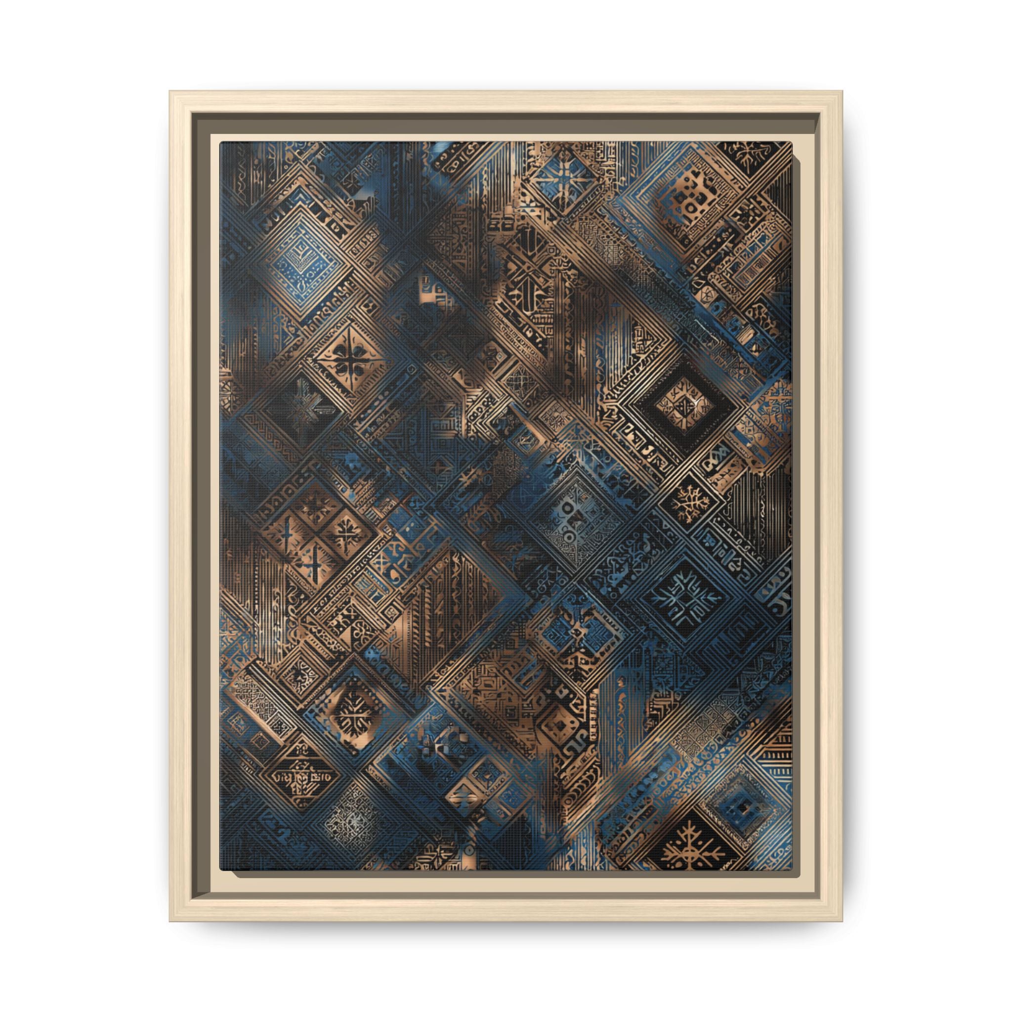 Intricate Geometric Wall Art - Abstract Pattern
