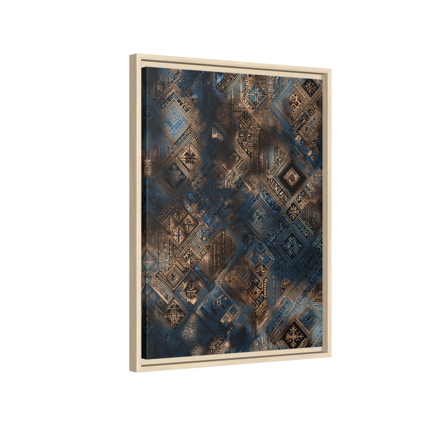 Intricate Geometric Wall Art - Abstract Pattern