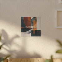Bold Abstract Art | Modern Design | Warm Earthy Tones