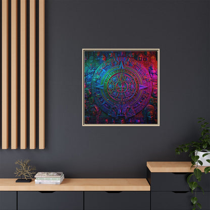 Aztec Mandala Wall Art