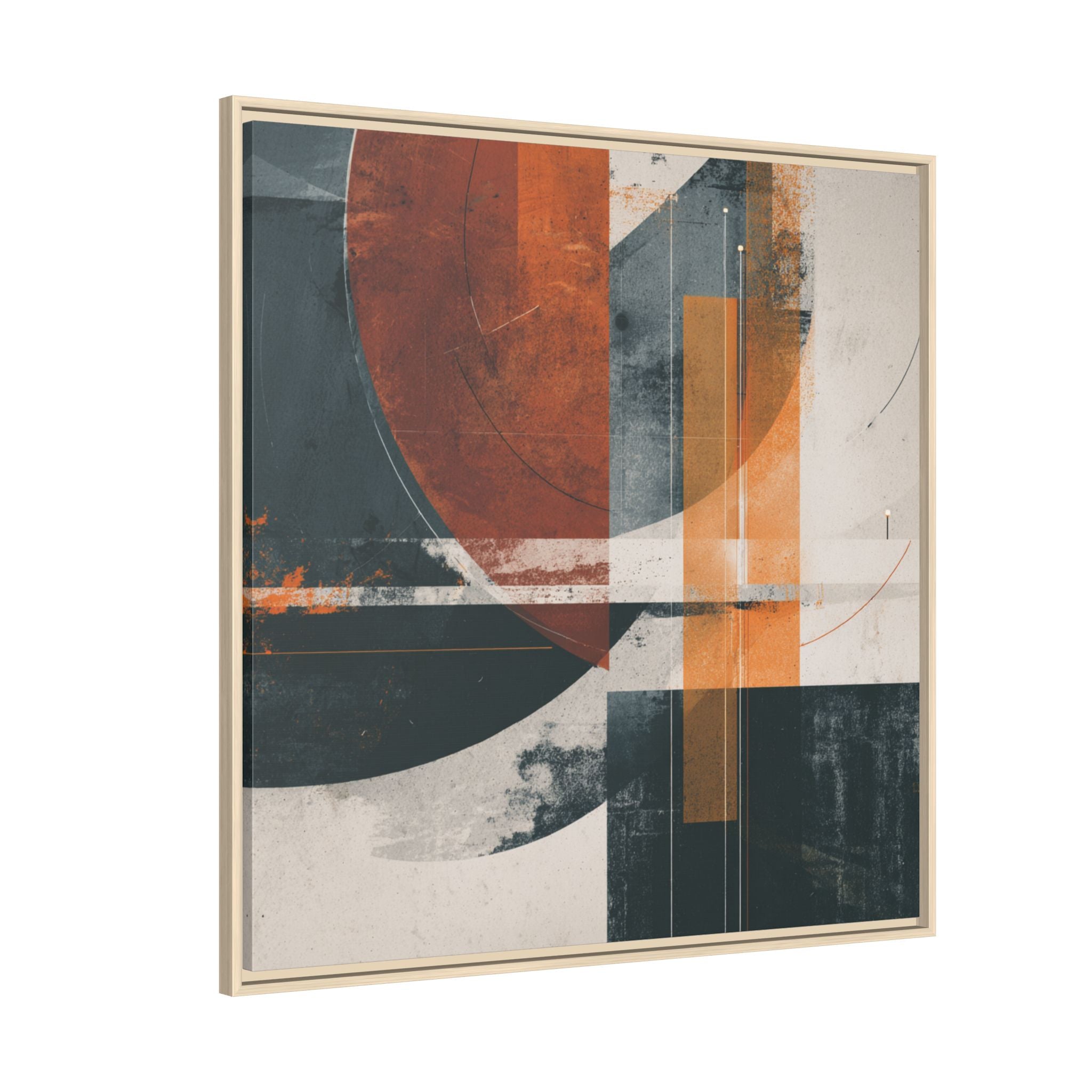Bold Abstract Art | Modern Design | Warm Earthy Tones