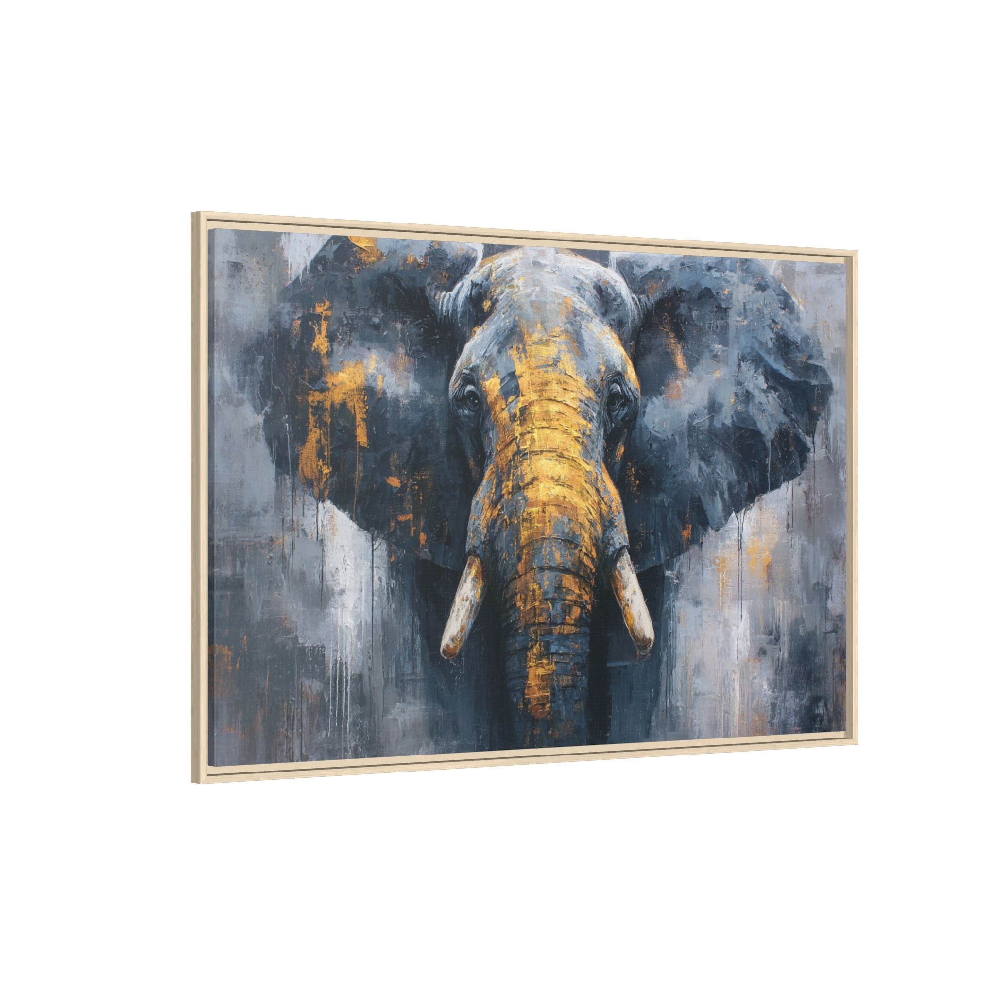 Majestic Elephant Wall Art - Abstract Animal Decor