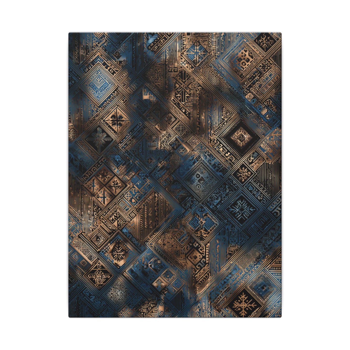 Intricate Geometric Wall Art - Abstract Pattern