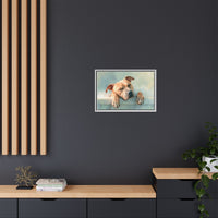Calming Canine Portrait - Serene Dog Art Print
