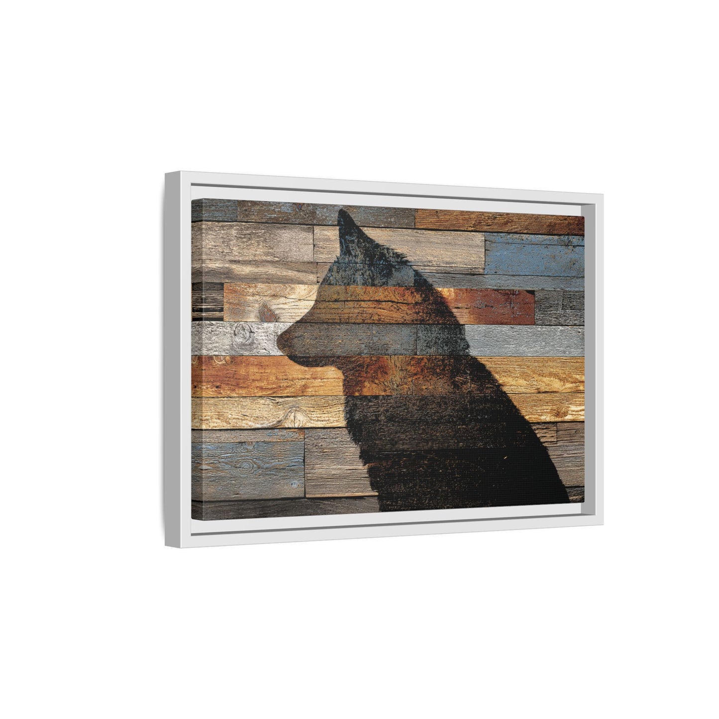 Rustic Wolf Silhouette Wall Art | Nature Inspired Decor