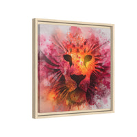 Vibrant Lion Watercolor Artwork | Animal Portrait