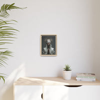 Ethereal Blindfolded Saint Art | Spiritual Home Decor