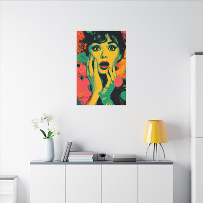 Surreal Pop Art Woman