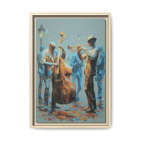 Colorful Jazz Musicians Art for Music Enthusiasts