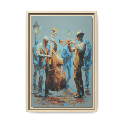 Colorful Jazz Musicians Art for Music Enthusiasts