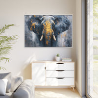 Majestic Elephant Wall Art - Abstract Animal Decor