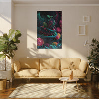 Surreal Fruit Fantasy Art - Vibrant Digital Design